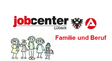 Logo Jobcenter Lübeck – Familie und Beruf